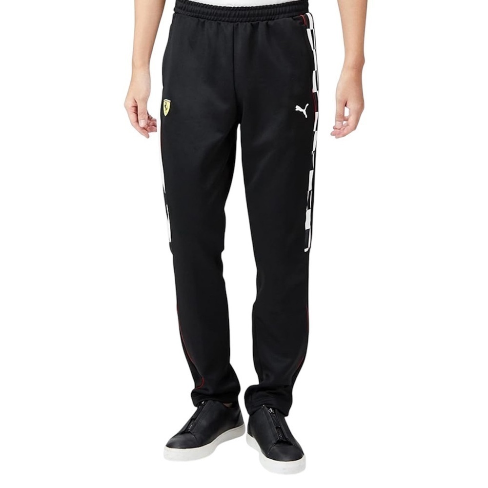 Puma Ferrari Men's Black Track Pants